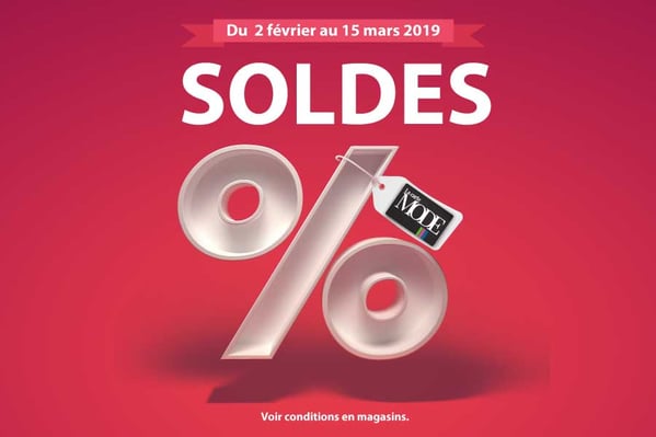 les soldes de la carte mode